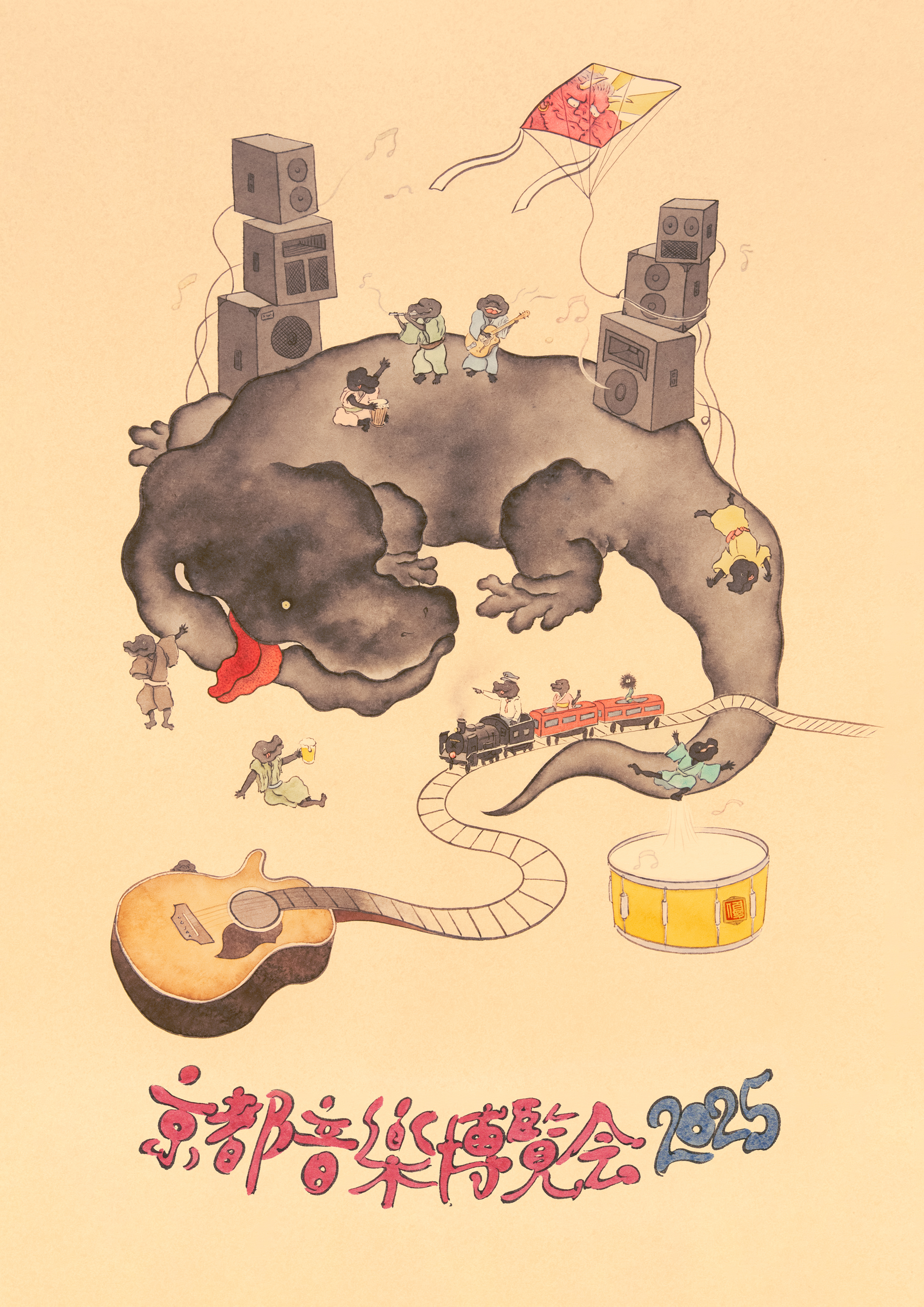 くるり主催「京都音楽博覧会2025」10月11日（土）12日（日）京都・梅小路公園で開催決定！